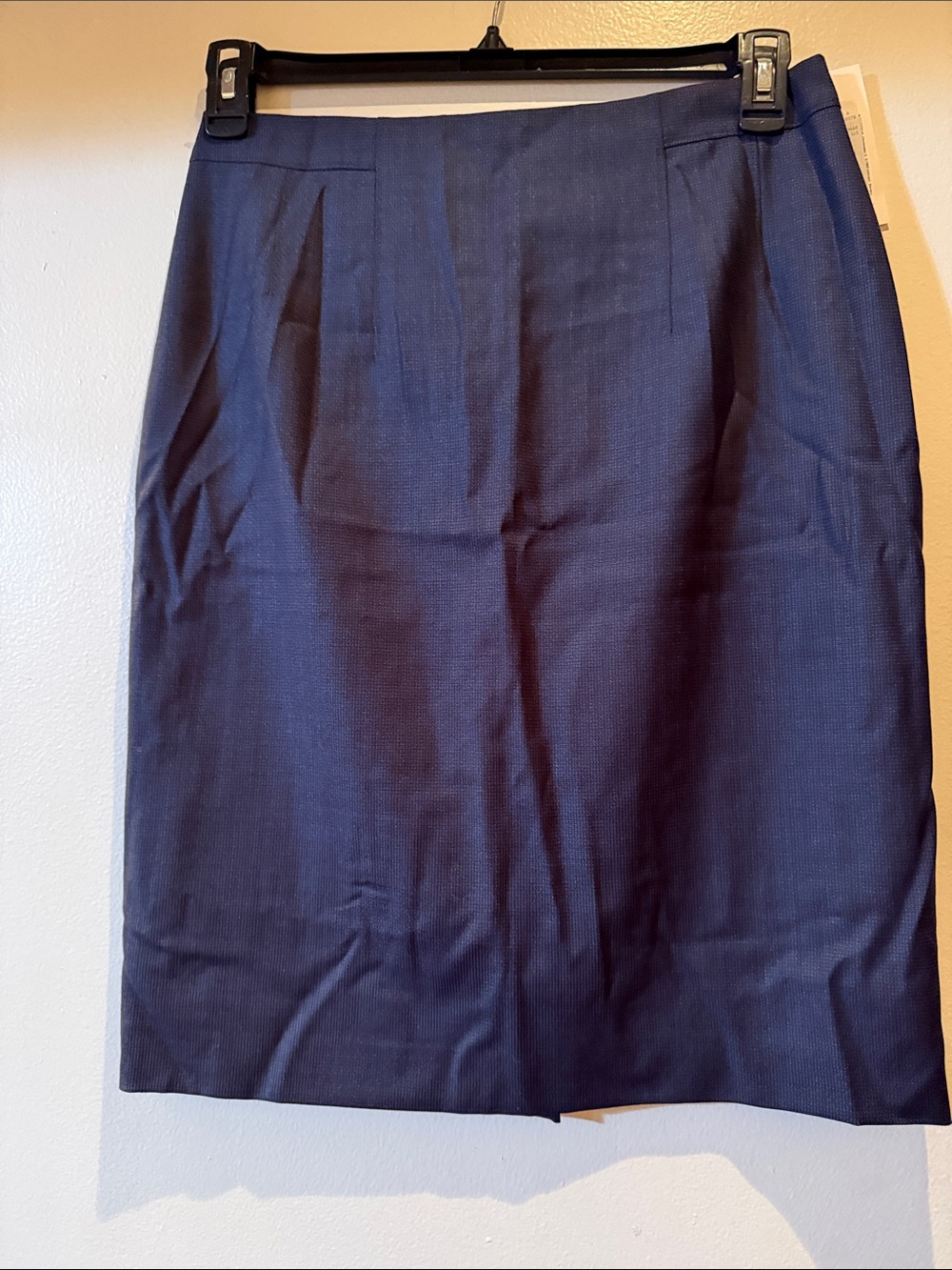 Hugo Boss Classic Navy Pencil Skirt - Women's Professional Wear